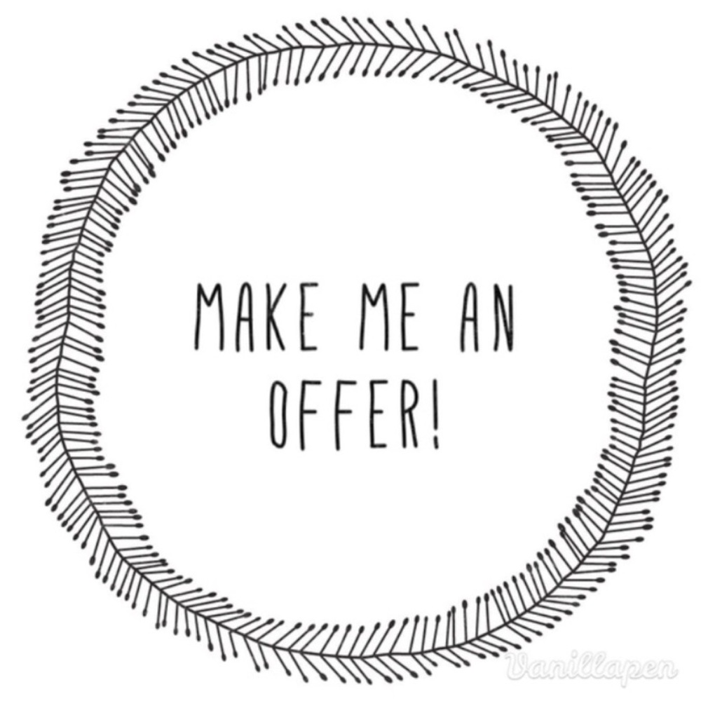 I love to make deals! Shoot me an offer!